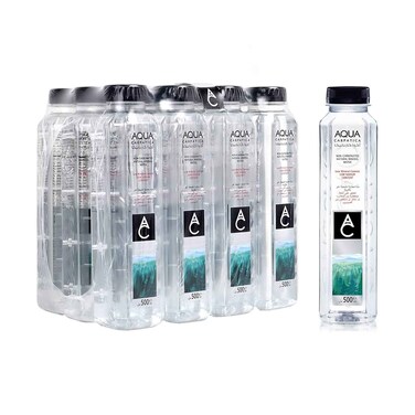 Aqua Carpatica Natural Mineral Water 500mlx12 Pieces