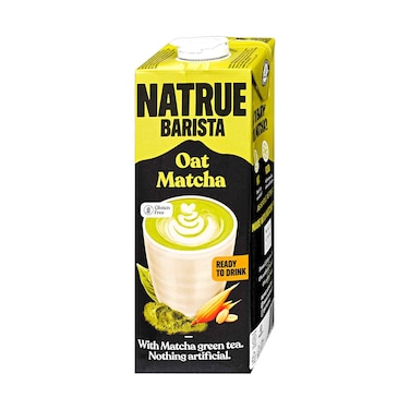 Natrue Barista Oat Drink With Matcha Green Tea Flavour 1l