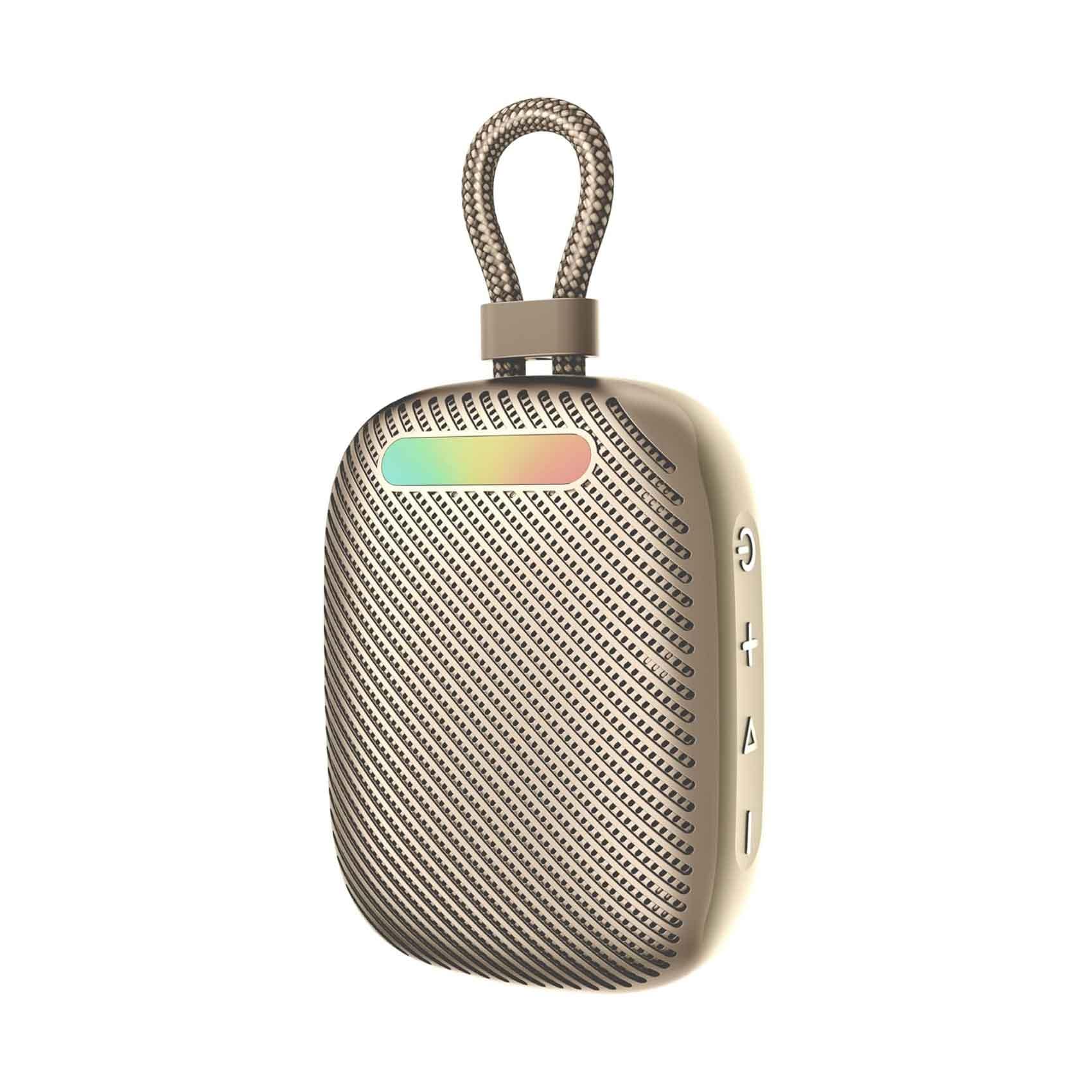 Promate Wireless Bluetooth Speaker Tingz CrystalSound Titanium