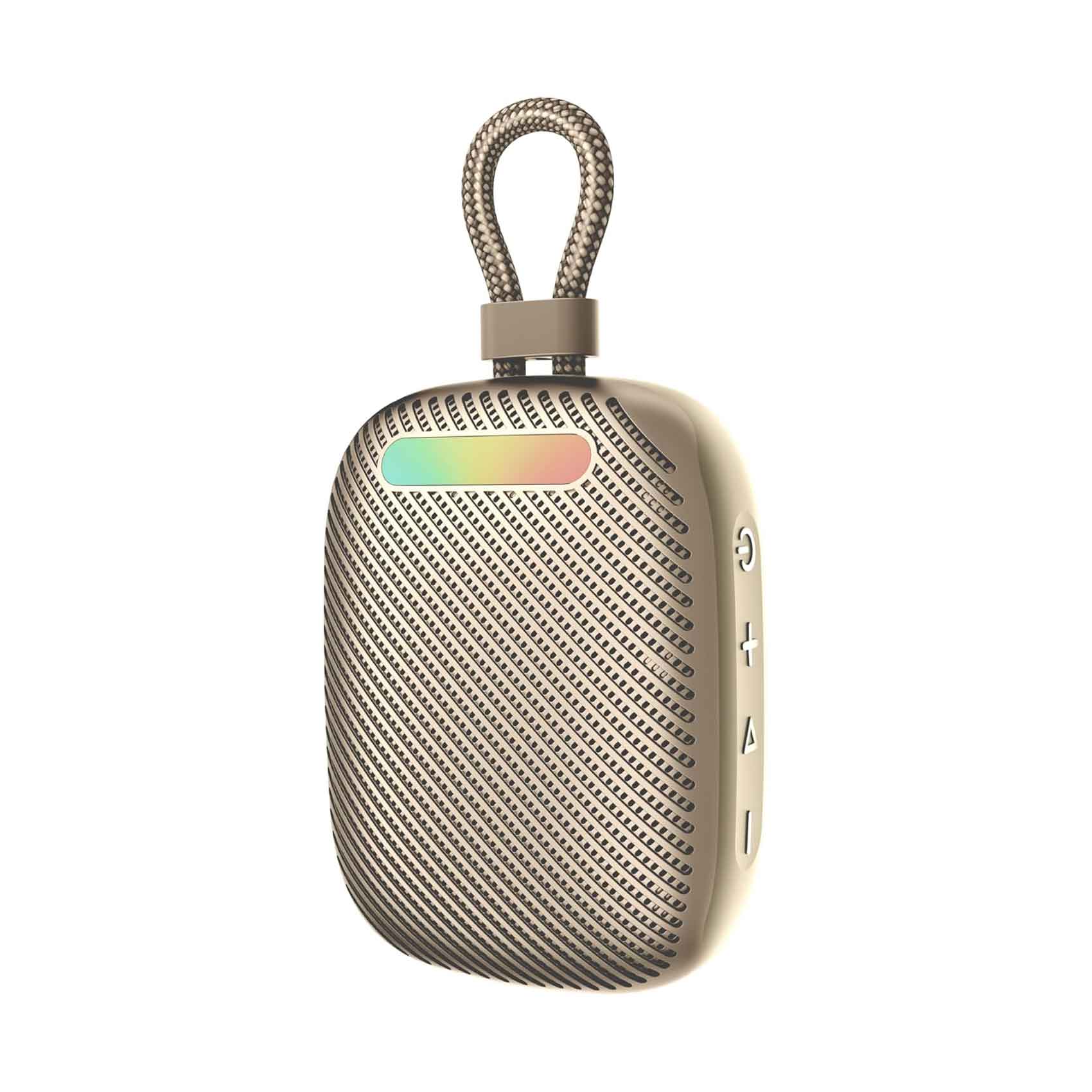 Promate Wireless Bluetooth Speaker Tingz CrystalSound Titanium