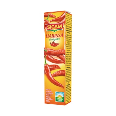 Sicam Harissa Du Cap Bon Tube 140g
