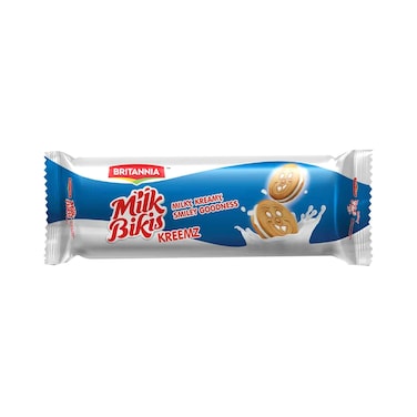 Britannia Milk Bikis Cream Biscuits 100g