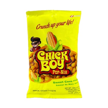 Chickboy Pop Nik Snack With Sweet Corn Flavour 100g