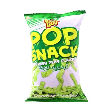 Chickboy Pop Snack With Green Peas Flavour 100g