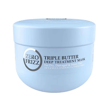Zero Frizz Triple Butter Deep Treatment Mask For Damaged &amp; Frizzy Hair 470ml
