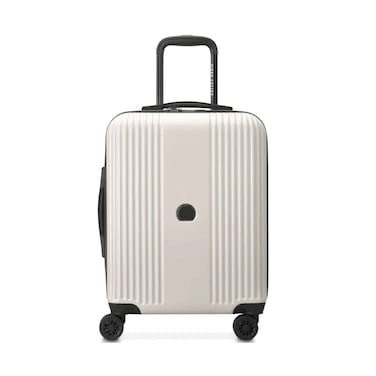 Delsey Ophelie 4 Double Wheels Expandable Trolley Case Beige 55cm