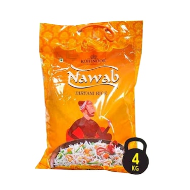 Kohinoor Nawab Biryani Rice 4kg