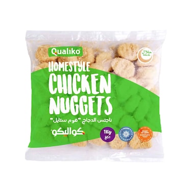 Qualiko Frozen Homestyle Chicken Nuggets 1kg