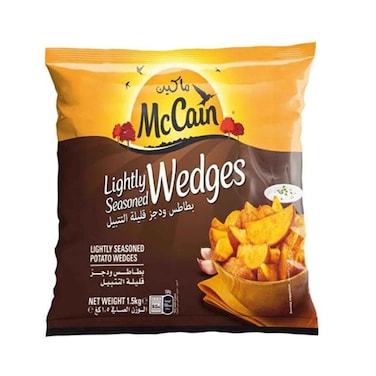 McCain Light Seasoned Potato Wedges 1.5kg