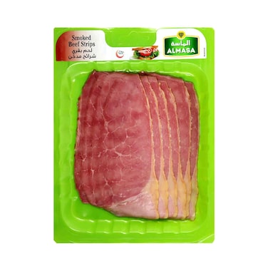 شرائح لحم بقري مدخن من ألماسا سكين باك 200 غرام