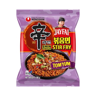 Nongshim Shin Noodles Ramyun Stir Fry With Tom Yum Flavour 130g