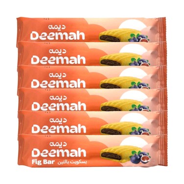 Deemah Fig Bar 63gx6 Pieces