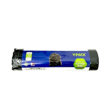أكياس قمامة V-Pack، مقاس 120 سم × 140 سم، سعة 79 جالون، 10 أكياس