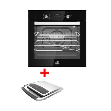 Simfer Built-in Oven SMFELC60D 60 cm + WHITE-WESTINGHOUSE HEALTHY GRILL GC1700-CB