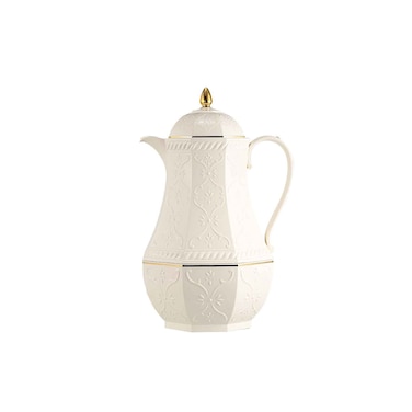 Rose Thermos Coffee Vacuum Flask White Rock 0.65 Liter