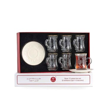 Rose Thermos Tea Set