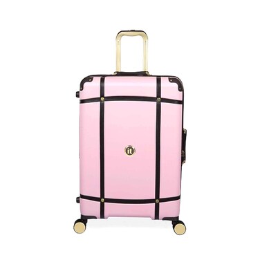 IT Hard Trolley Luggage Lux Lite 4 Wheels Cream 63cm