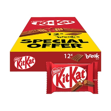 Kit Kat 4 Finger Chocolate Wafer 36.5gx12 Pieces