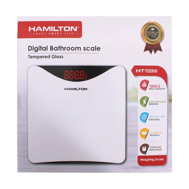 Hamilton Digital Bathroom Scale 180kg