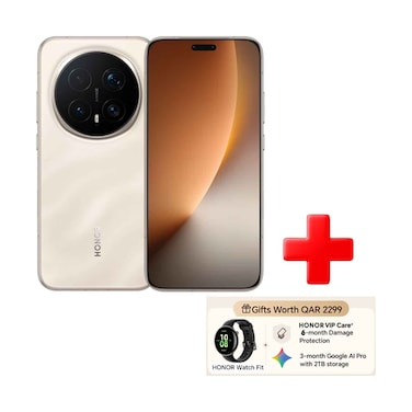 Honor Smartphone Magic8 Pro 5G Dual Sim 12GB RAM 512GB Storage Sunrise Gold + Honor Watch Fit + 6-month Damage Protection For Free + 3-month trial of Google AI Pro for eligible HONOR devices