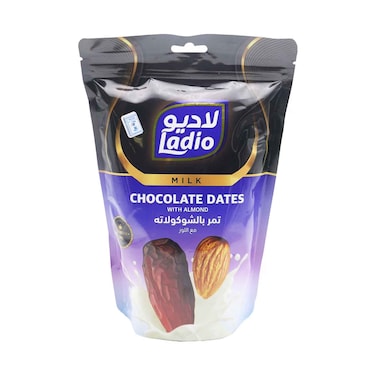 Ladio Milk Chocolate Dates With Almond 250g