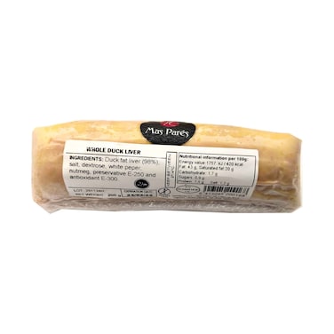 Mas Pares Whole Duck Liver 200g