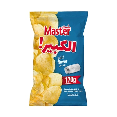 Master Potato Chips Salt Flavor 170g