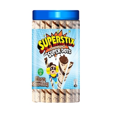 Rebisco Superstix Rolled Wafer Sticks With Chocolate Cream Filling 330g