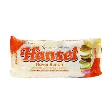 Hansel Flavour Bunch Assorted Cream Filled Biscuits 310g