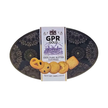 GPR Pure Butter Cookies Gold 340g Assorted