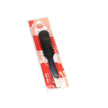 فرشاة شعر ماف كارفور بمقبض خشبي ودبابيس