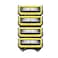 Gillette Fusion Body Razor Blade 4 Pieces
