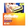 Gillette Fusion Body Razor Blade 4 Pieces