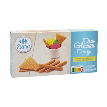 بسكويت آيس كريم كارفور إكسترا دو جلاسيه دو 100 غرام