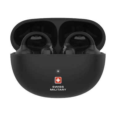 Swiss Military Earbuds Delta6 True Wireless Stereo Black