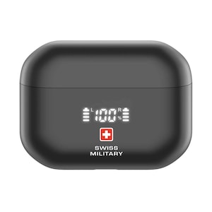 Swiss Military Earbuds Victor7 Active Noise Reduction-28dB Black