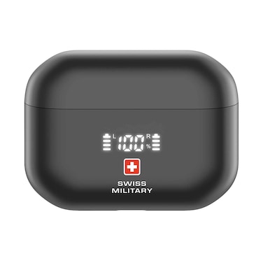 Swiss Military Earbuds Victor7 Active Noise Reduction-28dB Black