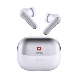 Swiss Military Earbuds Delta AI Translation Wireless White