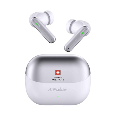 سماعات سويس ميلتري Delta بخاصية الترجمة الذكية لاسلكية أبيض
