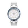 Swiss Military Smartwatch DOM 8 Blue Ring Steel Strap