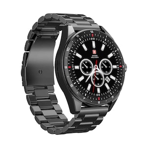 Swiss Military Smartwatch DOM Musical Series 1 Gunmetal BLack