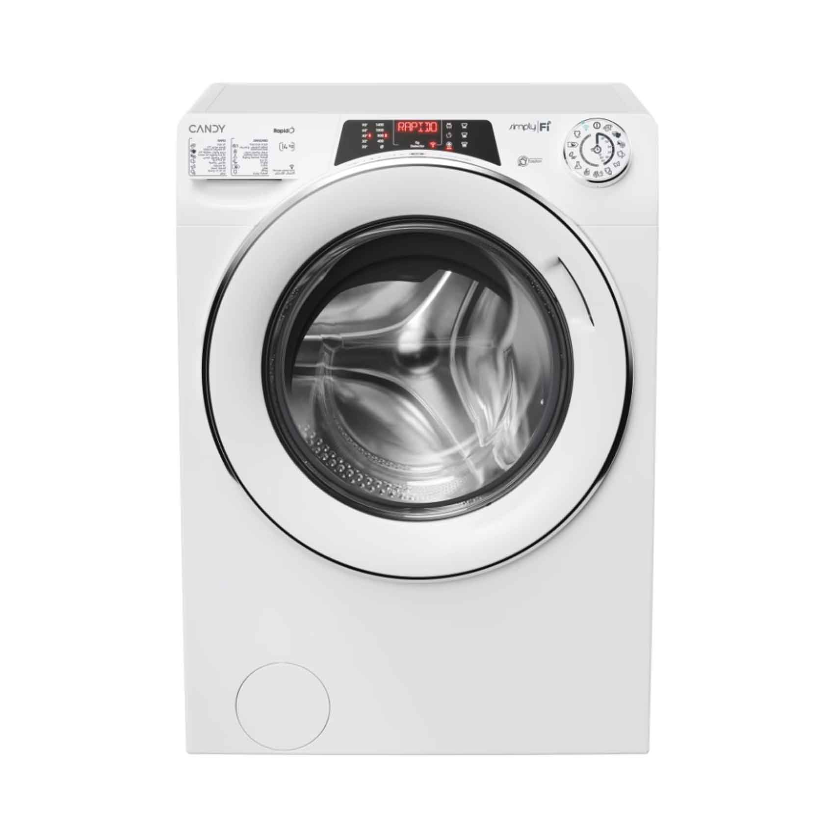 Candy Washer Front Load RapidÓ Freestanding RO14146DWMC8-19 14Kg