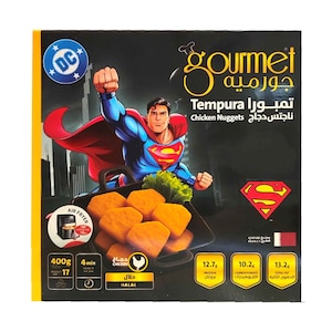 Gourmet Frozen Tempura Chicken Nuggets Superman 400g