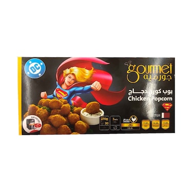 Gourmet Frozen Chicken Popcorn Supergirl 270g