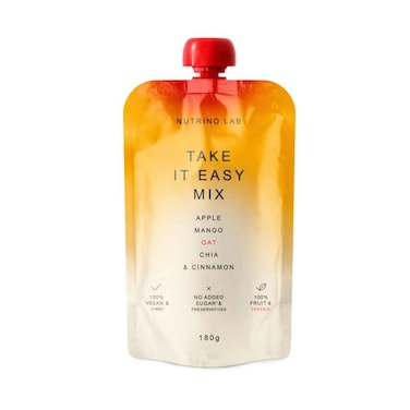 مزيج نيوترينو لاب "تيك إت إيزي" مع التفاح والمانجو والشوفان والشيا والقرفة 180 غرام