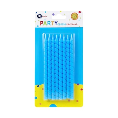 Party Pencil Candle 8 Pieces