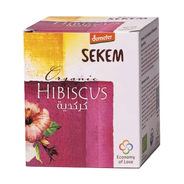 Sekem Demeter Organic Hibiscus Herbal Tea 2gx12 Pieces