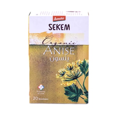 Sekem Demeter Organic Anise Herbal Tea 2gx20 Pieces