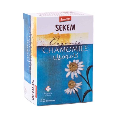 شاي سيكيم ديميتر العضوي بالبابونج، 2 غرام × 20 قطعة