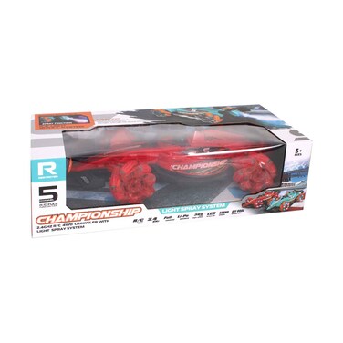 Race Car Championship Light Spray System, Remote Control Function  Car Assorted